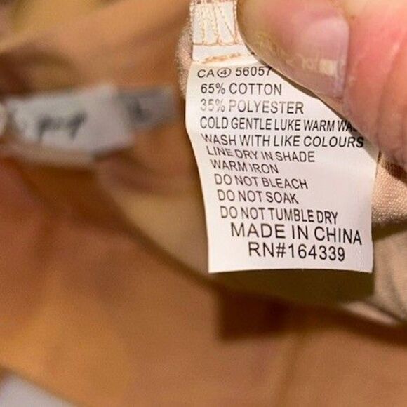 Petal And Pup Bridget Tailored Shorts Peach L Pleated‎ Chino Pastel High Waisted - Picture 10 of 10